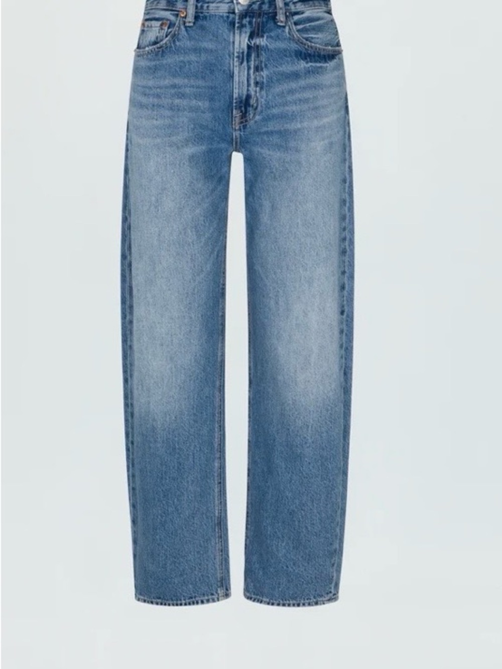 Pistola | 31 | Women's Wes High Rise Barrel Jeans | Light Blue Spectacle - Picture 2 of 9
